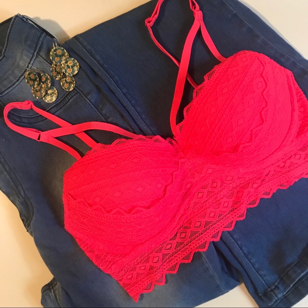 VS Pink Push Up Bralette